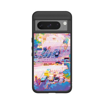 Pixel 8 Pro SolidSuit 黑 - Jop Dong Sa Ni - 流動的霓城