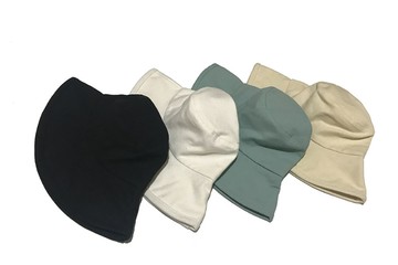 FINDSENSE X 女生學生可折疊日式防曬棉麻布帽春夏季光身盆帽韓版出游遮陽漁夫帽子女