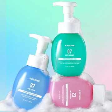 W. DRESSROOM Perfume Bubble Hand Wash 300ml (RENEWAL)(3 Options)