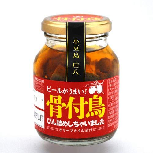 共栄食糧 骨付鳥びん詰めしちゃいました オリーブオイル漬け 160g 小豆島 庄八