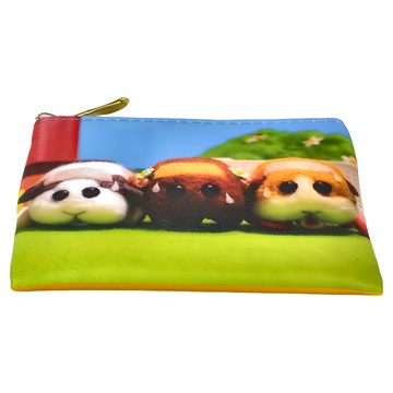 天竺鼠車車 方型零錢包-綠 2入  10 x 12.5 cm