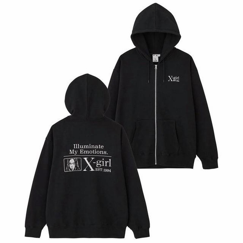 X-girl エックスガール MY EMOTIONS ZIP UP SWEAT HOODIE X-girl マイエモーション ジップアップ スウェット 105233012003 / 2023AW ※ 楽天市場】【SALE!!】 【 X-girl エックスガール 】 MY EMOTIONS