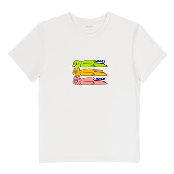 機能圓領Tee｜Nagi和他的搗蛋怪朋友們｜像灘爛泥的朋友們 #R20013D063