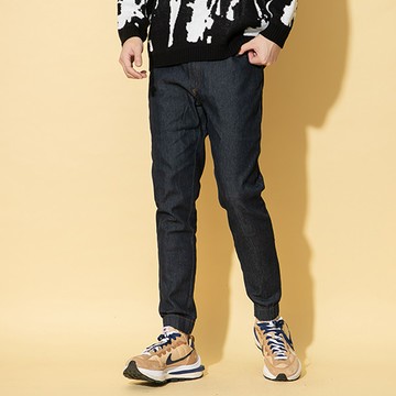 牛仔褲  深藍原色修身窄管直筒單寧褲(1色) 現+預【NW652021】