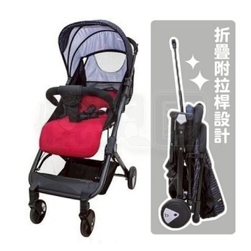 欣康SYNCON 輕巧折疊嬰兒手推車 - 紅色【悅兒園婦幼生活館】
