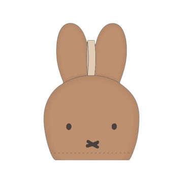 日本 米飛兔可收納擦手巾-棕 1st (JN3510)