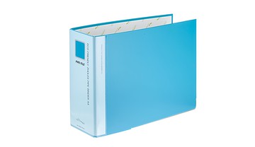 ECO Chungwoon 彩色活頁夾 2孔 A4 天藍色 9x7公分  1入