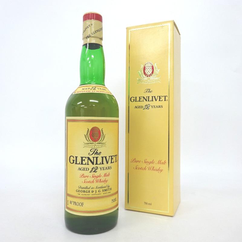 希少 未開封THE GLENLIVET ザ グレンリベット12年 750ml - ウイスキー