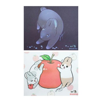 ㄇㄚ幾兔滑鼠墊【九乘九購物網】