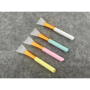 💯台灣現貨出貨💯面膜刷 泥膜刷 軟頭硅膠刷 DIY資質塗抹面膜刷 化妝刷 美容工具 調膜棒 面膜刷 硅膠面膜泥刷