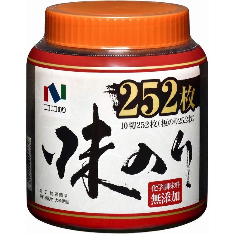 ニコニコのり 卓上味付のり 10切252枚 ×2個