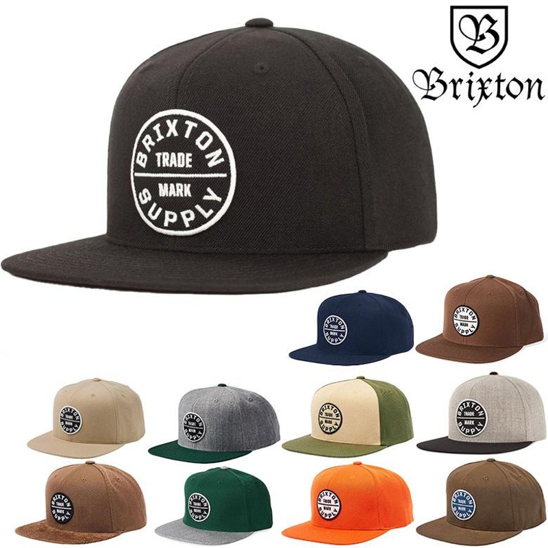 BRIXTON OATH 3 SNAPBACK CAP ブリクストン キャップ キャップ