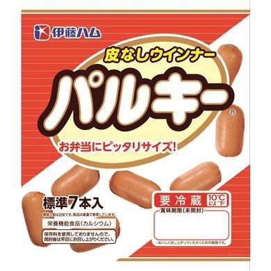 伊藤ハム パルキー 皮なしウインナー 50g