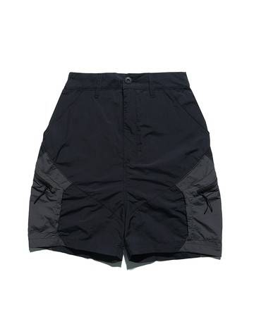 OCTO GAMBOL® C-02-S Curved Shorts | BLACK