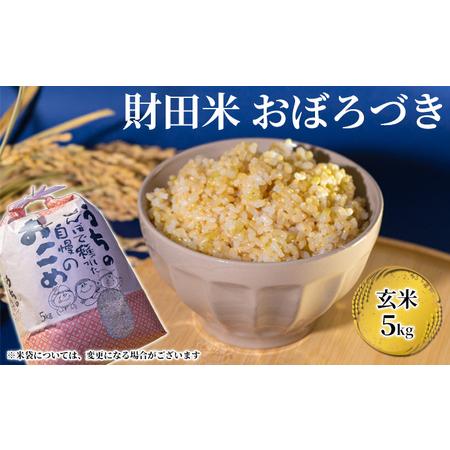 ふるさと納税 財田米5kg（おぼろづき） ※令和5年産米 北海道洞爺湖町