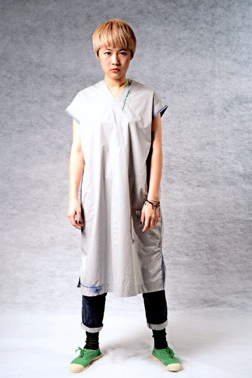 和風簡潔不單調 洋裝(點點/藍條/藍格)