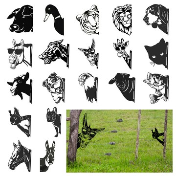 洛陽牡丹 動物柵欄裝飾農舍花園庭院標誌標牌