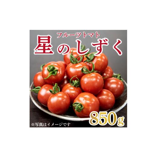 ふるさと納税 徳島県 阿波市 野菜 トマト  フルーツトマト 850g 以上 先行予約 11月発送 完熟 糖度8以上 スイーツ ギフト 贈答用 星のしずく 人気急上昇