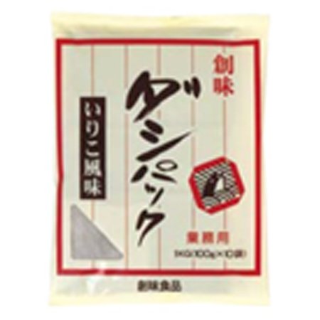 創味食品　ダシパック　いりこ風味　100g×10×10個