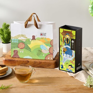 【茶食光光】北埔菁蒸綠茶牛軋糖(300g盒裝)*4盒