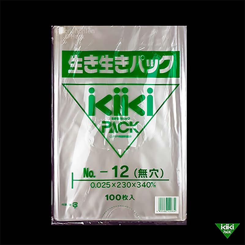 6000枚 生き生きパック 無地規格袋 ＃25 12号 穴無 230mm×340mm 青果物 穴 なし 防曇袋 タS 北海道配送不可 個人宅配送不可 代引不可