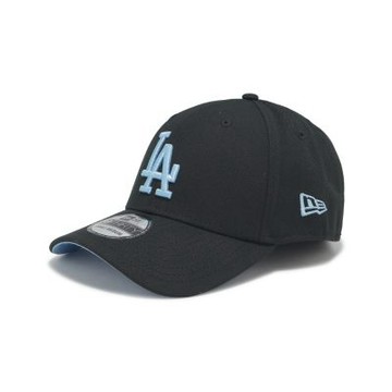 New Era 棒球帽 3930 Sky Blue Black 洛杉磯道奇 全封式 老帽 帽子 NE60747560