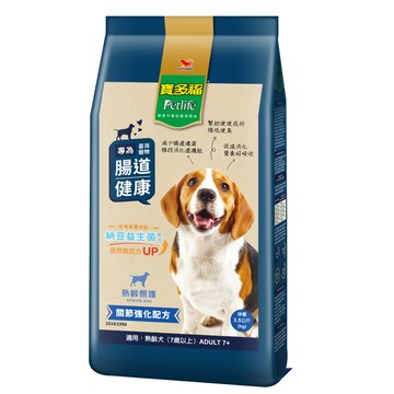 [家速配]寶多福健康犬餐熟齡犬專用配方包3.5K