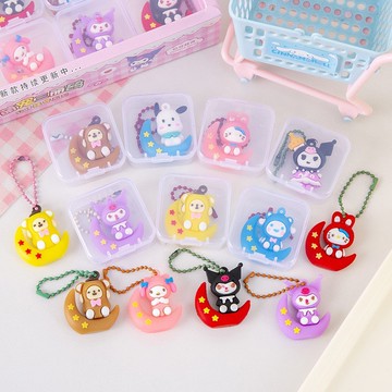 台灣出貨 玩具pvc鑰匙扣掛件小飾品可愛書包掛飾禮物批貨創意禮品