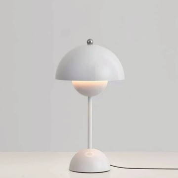 臥室床頭臺燈 臺燈氛圍燈北歐書桌房間床頭蘑菇燈床頭柜裝飾燈具