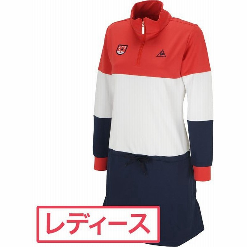 ルコックゴルフ Le Coq Sportif Golf Gdo限定配色 長袖ワンピース レディス 通販 Lineポイント最大0 5 Get Lineショッピング