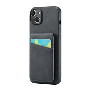 iPhone 15 Plus 殼 防摔專家 iPhone 15 Plus 防RFID盜刷皮夾保護殼 黑