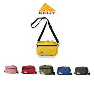 美國日系Kelty男女青年純色小號拉鏈防潑水尼龍戶外休閑斜挎方包