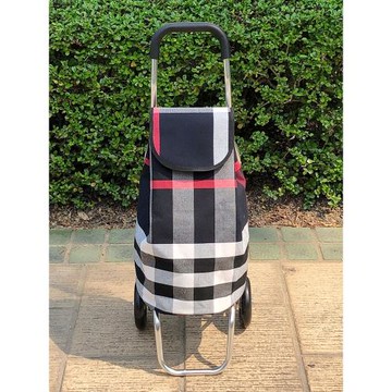 EAMO鋁合金超輕便攜折疊手推拖行李老人爬樓買菜拉桿購物車小拉車