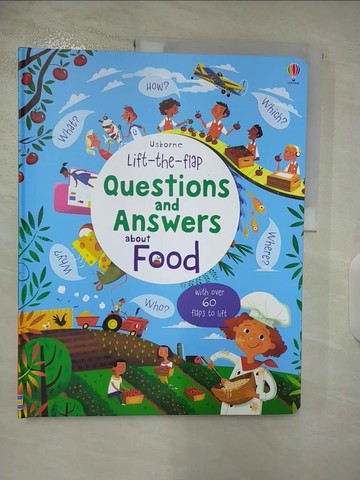 【書寶二手書T3／少年童書_D2A】Q&A知識翻翻書：食物大探索Lift-the-flap Questions and Answers about Food_Peter Donnelly