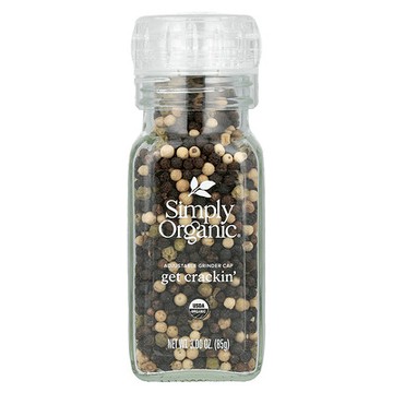 Simply Organic, Get Crackin，胡椒混合裝，3.00盎司（85克）
