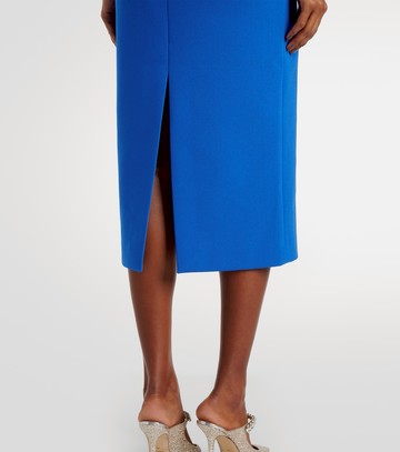 Rebecca Vallance Antonella cutout crêpe midi dress