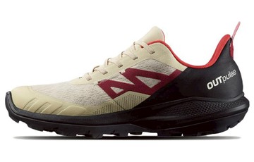 SALOMON OUTPULSE GTX BLEACHED SAND POPPY RED
