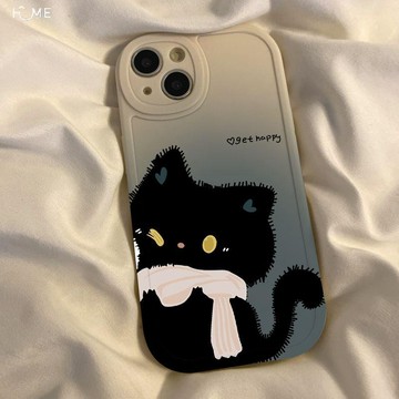 甜心貓咪蘋果14/15promax手機殼iPhone11/12/13全包7/8plus軟殼xr
