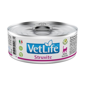 法米納 Farmina VetLife獸醫寵愛天然處方貓罐 磷酸銨鎂結石配方 貓用處方罐 處方主食罐 85g 85克
