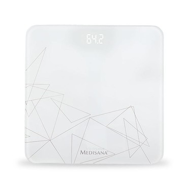德國 medisana 純白幾何體重計 PS437