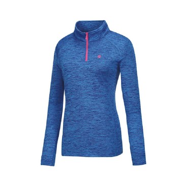 mountneer 山林 女 雲彩針織保暖上衣水藍22p16/排汗衣/polo衫/運動衫