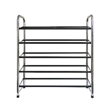 Amos-歐風五層電鍍鞋架