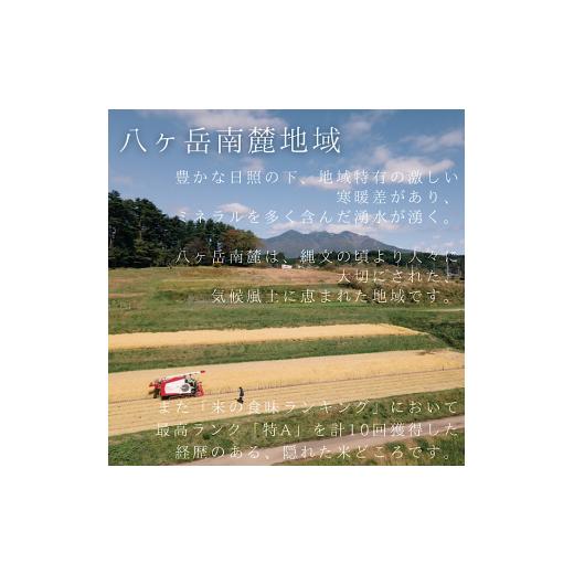 ふるさと納税 山梨県 北杜市 八ヶ岳の余韻 コシヒカリ 10kg×1袋