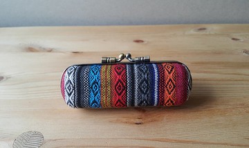 限量發行 /民族風/ 編織款 印章盒 零錢 耳機盒/單章盒