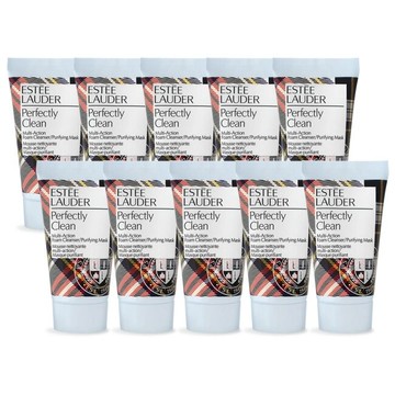 雅詩蘭黛 Perfectly Clean 細緻煥采雙效淨化潔面乳(30ml)X10-新版