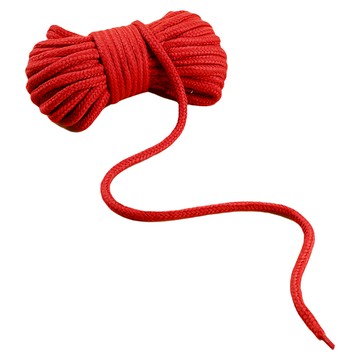 蕉蕉購物 高質感綑綁調教棉繩 10m  紅色  1條