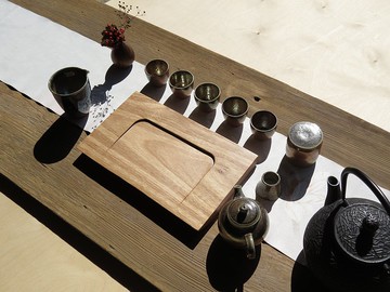 HO MOOD 解構系列—手作 原木茶盤(五十三之一)