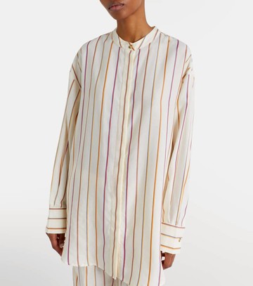 Asceno Ferrara striped shirt