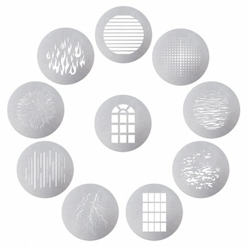 限時★..  Aputure 愛圖仕 10 GOBO KIT 投影造型片 10片組 插片 需搭配 Spotlight Mount 鏡頭組使用 攝影棚 情境 公司貨【夏日限時 全館點數5倍送】