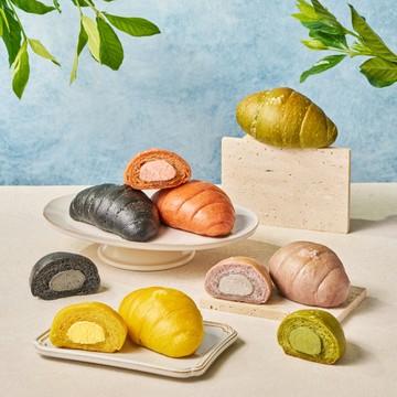 【冷凍宅配】【任選】流心綠拿鐵鹽可頌5入290元 (不附盒)